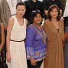 Gurinder Chadha, Maggie Gyllenhaal, and Li Xin at an event for Paris, I Love You (2006)