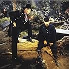 John Wayne and Harry Morgan in How the West Was Won (1962)