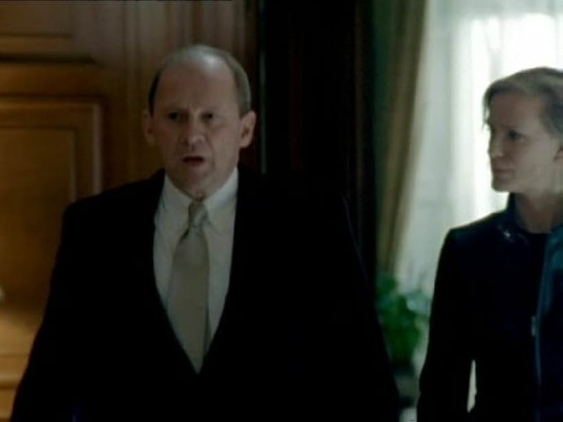 Peter Firth and Hermione Norris in MI-5 (2002)