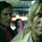 Mickey Rourke and Andrew Keegan in Adverse (2020)