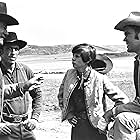 John Wayne, Glen Campbell, Kim Darby, and Ron Soble in True Grit (1969)