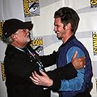 Avi Arad and Andrew Garfield at an event for Metallica Through the Never (2013)