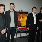 Philip Glass, Zoë Heller, Patrick Marber, and Peter Rice at an event for Notes on a Scandal (2006)