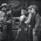 Clayton Moore, Chuck Courtney, Tommy Ivo, Natalie Masters, and Eddy Waller in The Lone Ranger (1949)