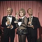 Barbra Streisand, Jack Albertson, and Anthony Harvey at an event for The 41st Annual Academy Awards (1969)
