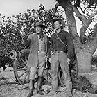 Jody McCrea and Joel McCrea in The First Texan (1956)