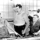 Charles Chaplin, Heinie Conklin, and Tiny Sandford in Modern Times (1936)