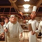 Janeane Garofalo, James Remar, Will Arnett, Tony Fucile, and Julius Callahan in Ratatouille (2007)