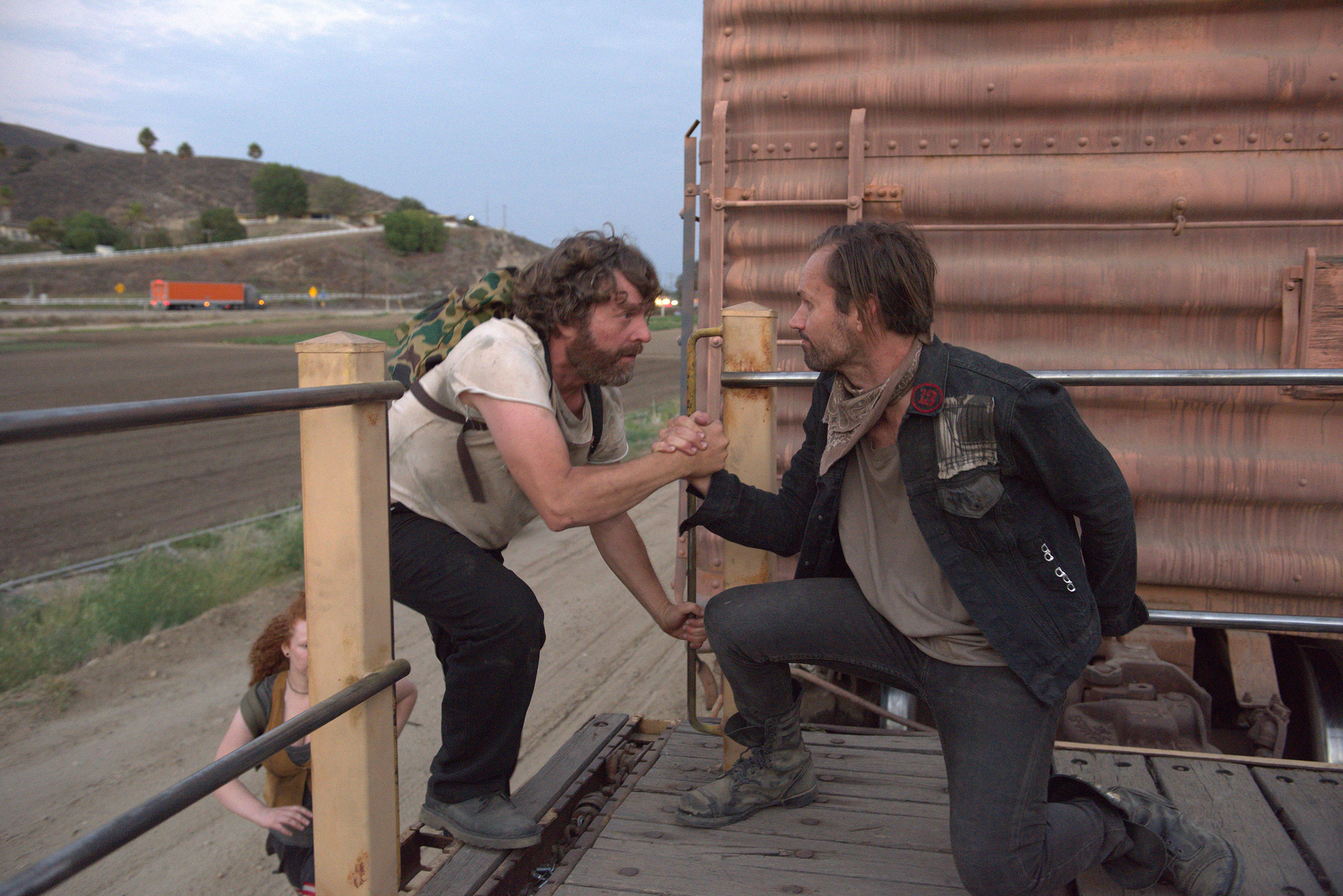 Zach Galifianakis and Tobias Jelinek in Baskets (2016)