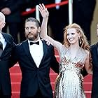 Tom Hardy, John Hillcoat, Shia LaBeouf, and Jessica Chastain at an event for Lawless (2012)