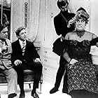 Gene Wilder, Christopher Hewett, Zero Mostel, and Andréas Voutsinas in The Producers (1967)