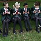 Georgia Henshaw, Eleanor Tomlinson, Georgia Groome, and Manjeeven Grewal in Angus, Thongs and Perfect Snogging (2008)