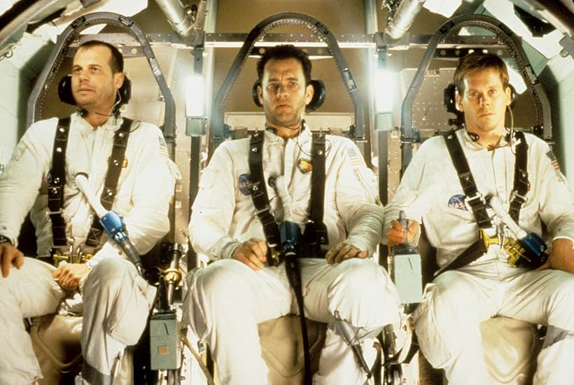 Kevin Bacon, Tom Hanks, and Bill Paxton in Apollo 13 (1995)