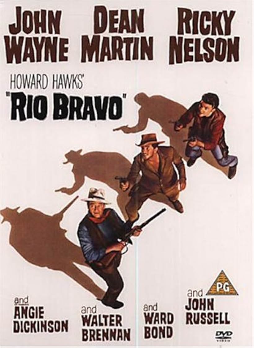 John Wayne, Dean Martin, and Ricky Nelson in Rio Bravo (1959)