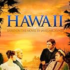 Julie Andrews, Richard Harris, Max von Sydow, and Jocelyne LaGarde in Hawaii (1966)
