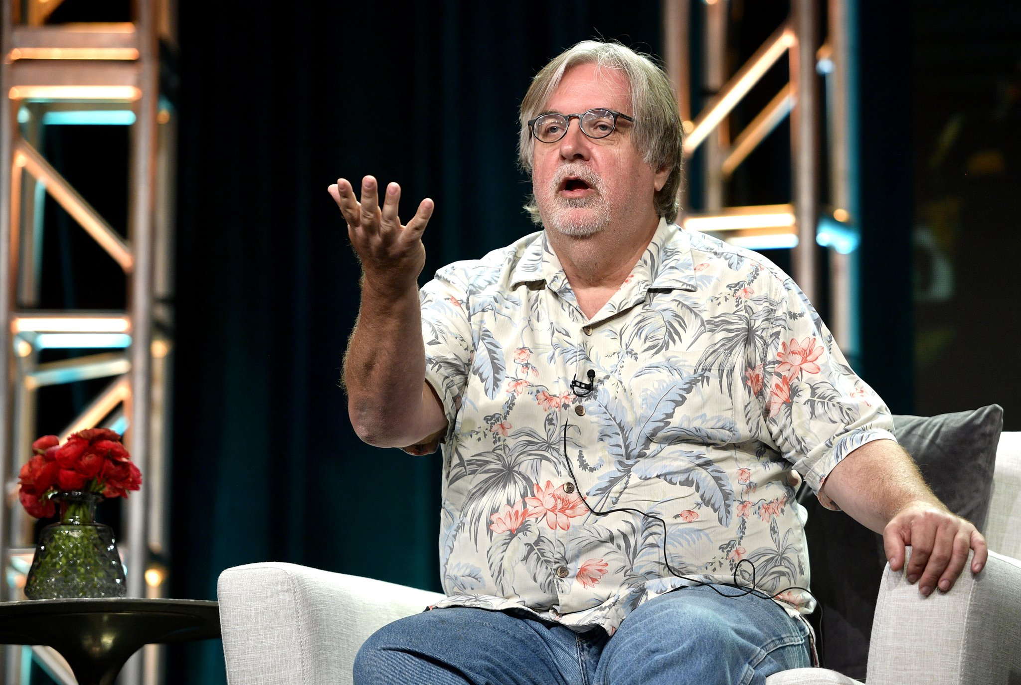 Matt Groening at an event for Disenchantment (2018)