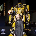 Travis Knight at an event for Bumblebee (2018)