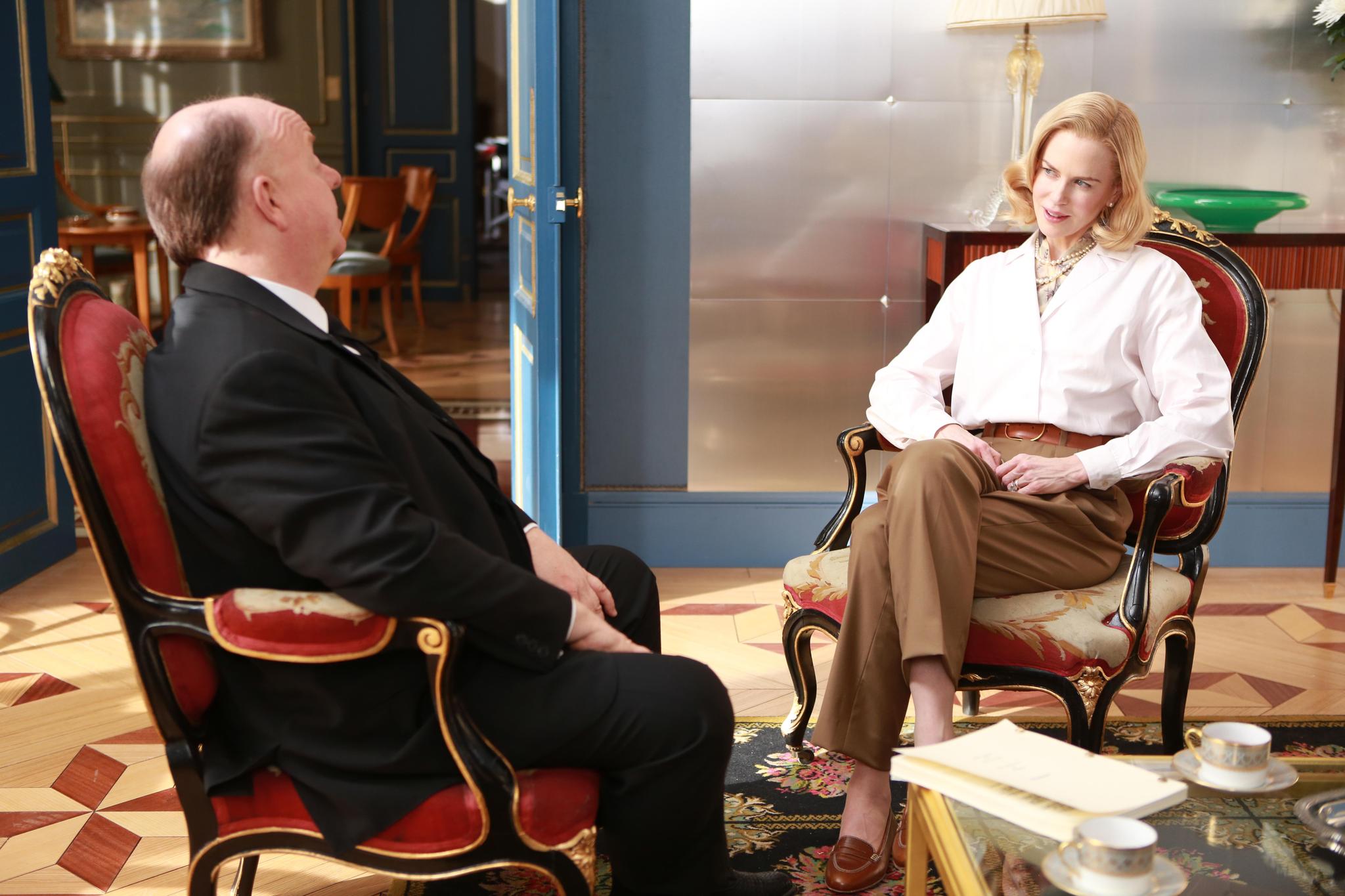 Nicole Kidman and Roger Ashton-Griffiths in Grace of Monaco (2014)