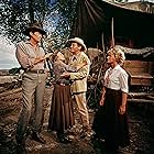 Gregory Peck, Debbie Reynolds, Robert Preston, and Thelma Ritter in How the West Was Won (1962)