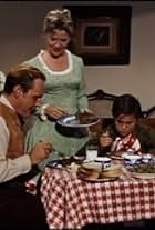 Paul Engle, Myron Healey, and Mercedes Shirley in The Lone Ranger (1949)