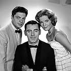 Ross Martin, Pippa Scott, and John Vivyan in Mr. Lucky (1959)