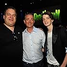 Sam Fell, Jeff Garlin, and Kodi Smit-McPhee at an event for ParaNorman (2012)