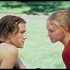 Heath Ledger and Julia Stiles in 10 Things I Hate About You (1999)