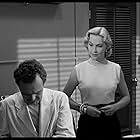 James Rawley and Leigh Snowden in The Creature Walks Among Us (1956)