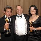 Harvey Weinstein, Elliot Goldenthal, and Beatrice De Alba