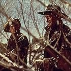 John Wayne and Jeffrey Hunter in The Searchers (1956)
