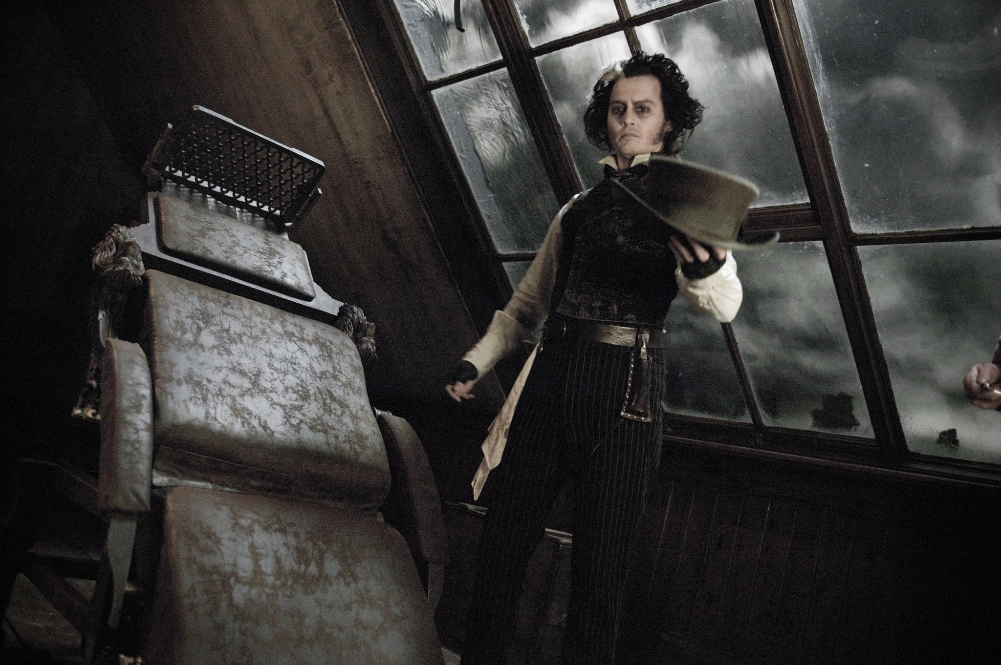 Johnny Depp in Sweeney Todd: The Demon Barber of Fleet Street (2007)