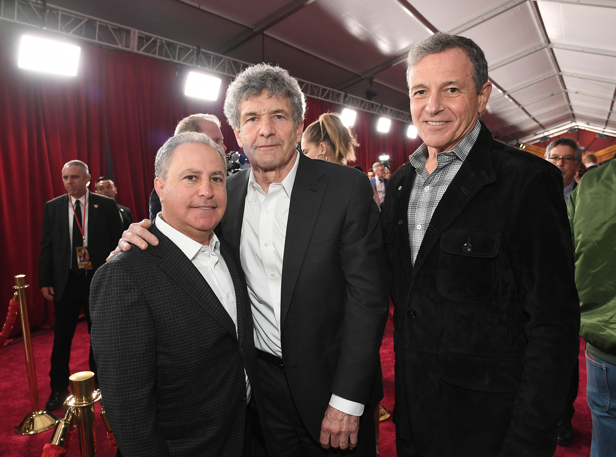 Alan F. Horn, Robert A. Iger, and Alan Bergman at an event for Captain Marvel (2019)