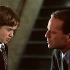 Bruce Willis and Haley Joel Osment in The Sixth Sense (1999)