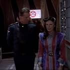 Bruce Boxleitner and Mira Furlan in Babylon 5 (1993)