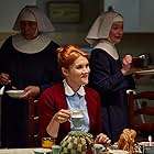 Pam Ferris, Emerald Fennell, and Victoria Yeates in Call the Midwife (2012)