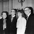 Barbra Streisand, Marilyn Bergman, Michel Legrand, and Alan Bergman