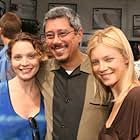 Dean Devlin, Lisa Brenner, and Amy Smart at an event for Who Killed the Electric Car? (2006)