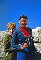 "Lost in Space" Guy Williams, June Lockhart circa 1965