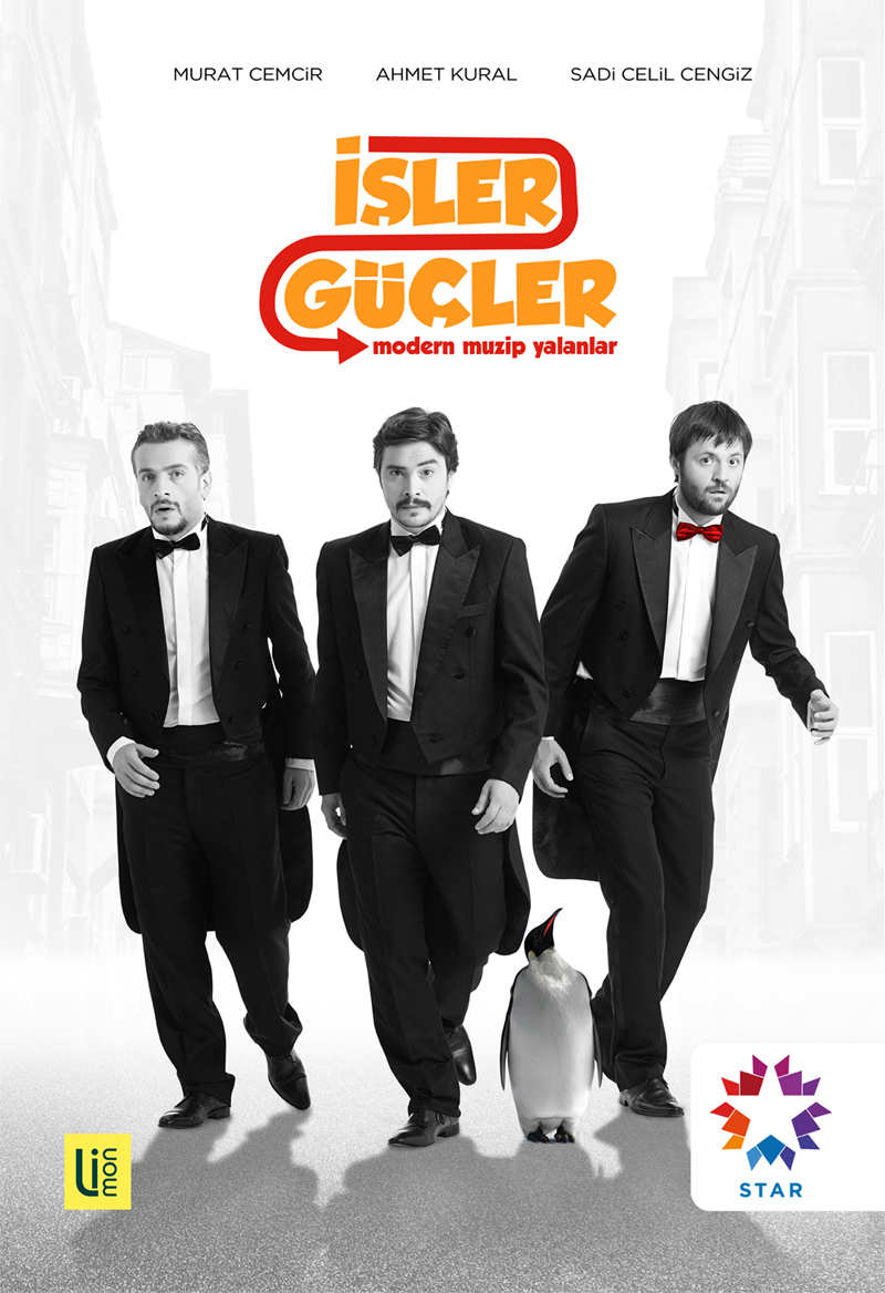 Murat Cemcir, Ahmet Kural, and Sadi Celil Cengiz in Isler Güçler (2012)