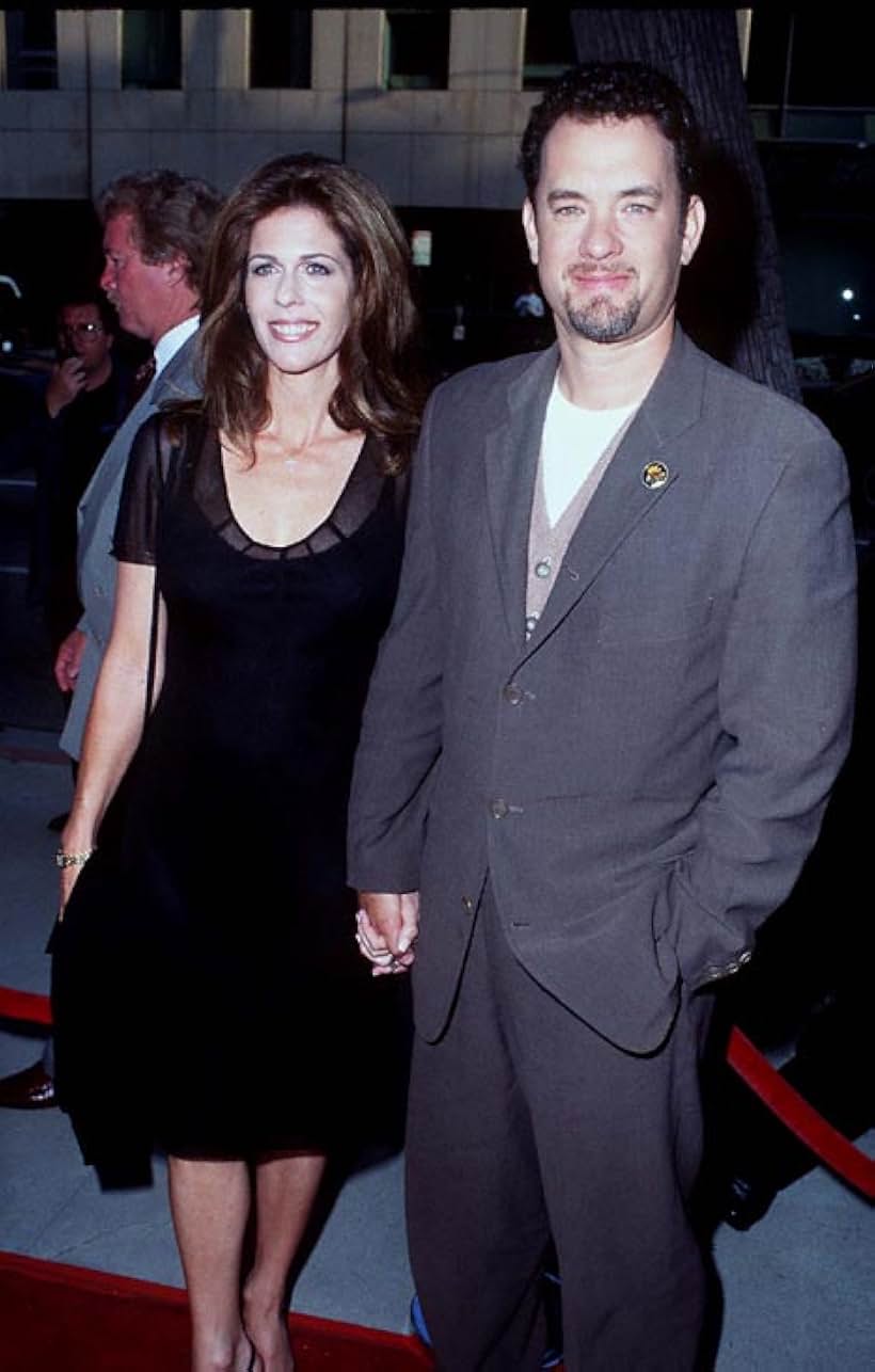 Tom Hanks and Rita Wilson at an event for Apollo 13 (1995)