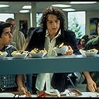 Heath Ledger, Joseph Gordon-Levitt, and David Krumholtz in 10 Things I Hate About You (1999)