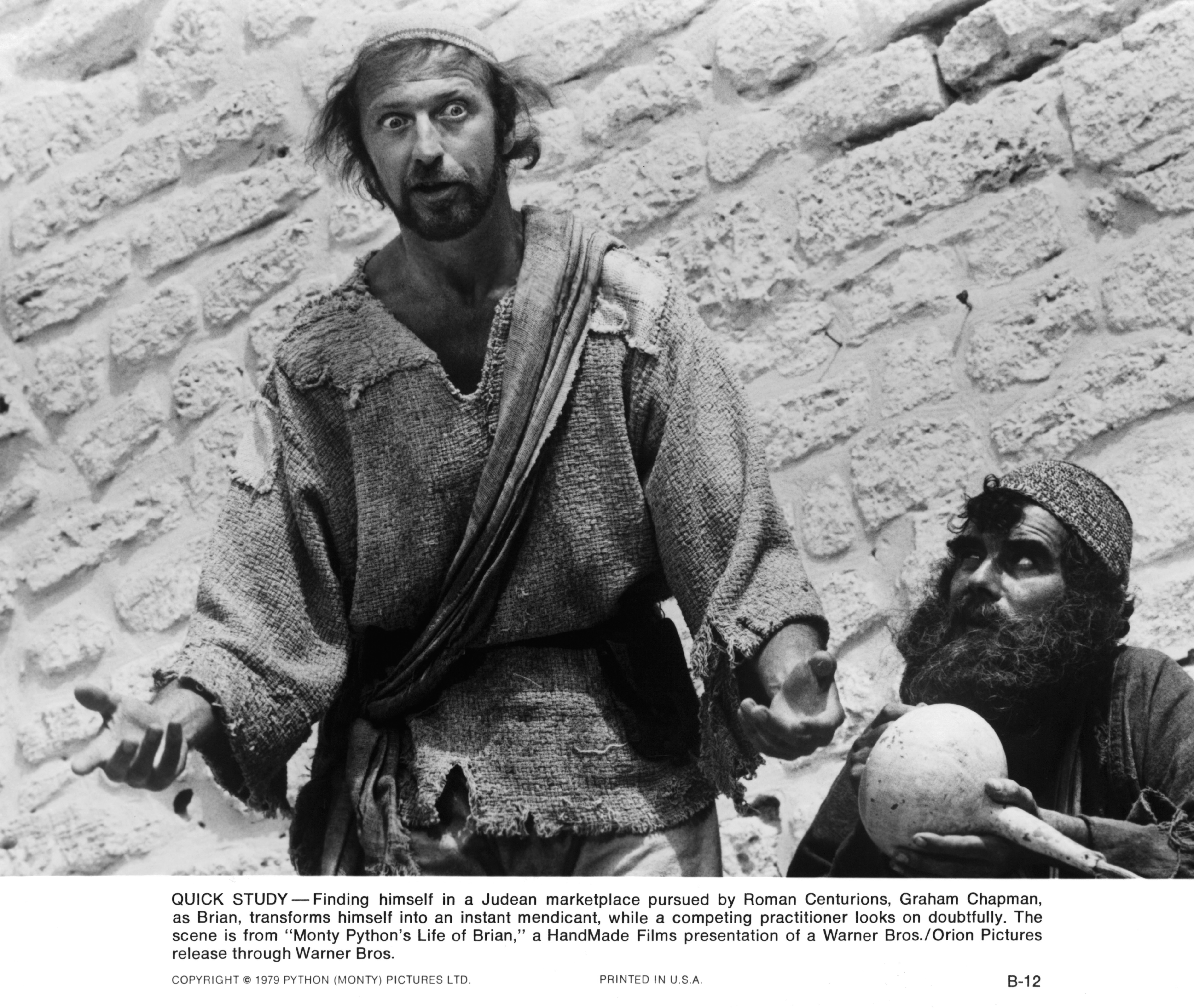 Graham Chapman, Terence Bayler, and Monty Python in Monty Python's Life of Brian (1979)