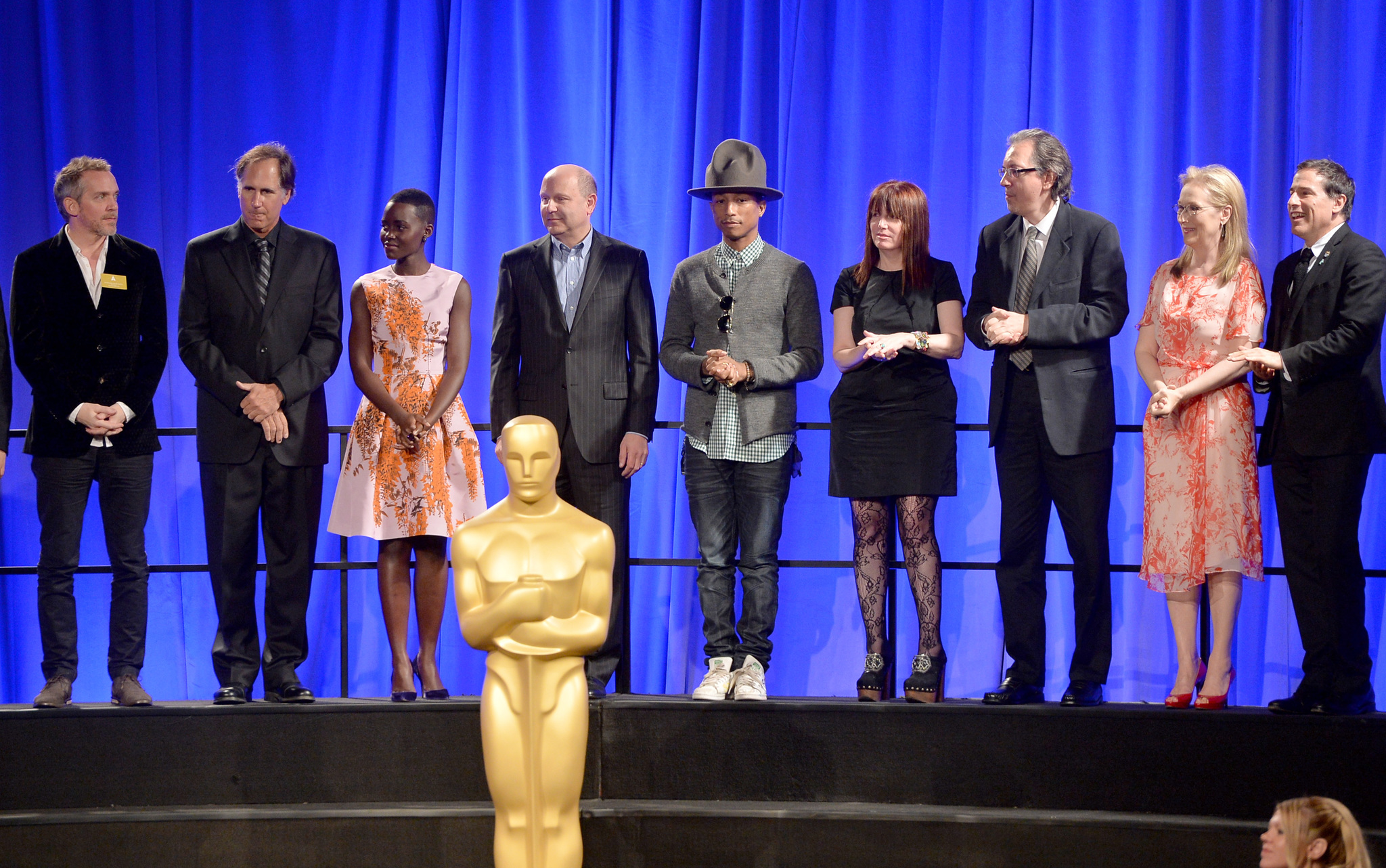 Meryl Streep, Rachel Winter, David Heyman, Pharrell Williams, Bob Nelson, and Lupita Nyong'o