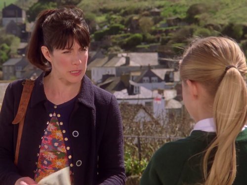 Caroline Catz and Lily Laight in Doc Martin (2004)