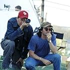 Writer/director Brad Silberling (right) looks over a shot with cinematographer Phedon Papamichael (left)