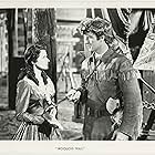 Brenda Marshall and George Montgomery in The Iroquois Trail (1950)