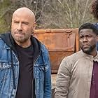 John Travolta, Kevin Hart, and Nathalie Emmanuel in Die Hart (2020)