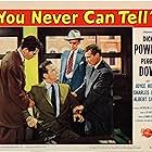 Charles Drake, Frank Gerstle, and Dick Powell in You Never Can Tell (1951)