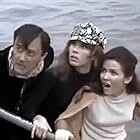 Robert Vaughn, Stefanie Powers, and Jennifer Kaye Evans in The Girl from U.N.C.L.E. (1966)