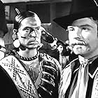 X Brands and Grant Williams in Yancy Derringer (1958)